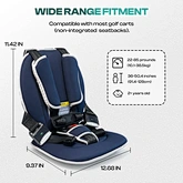 golf cart child positioner 5-point harness